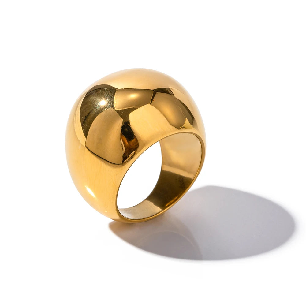 Orbis Ring Chunky Spherical Design