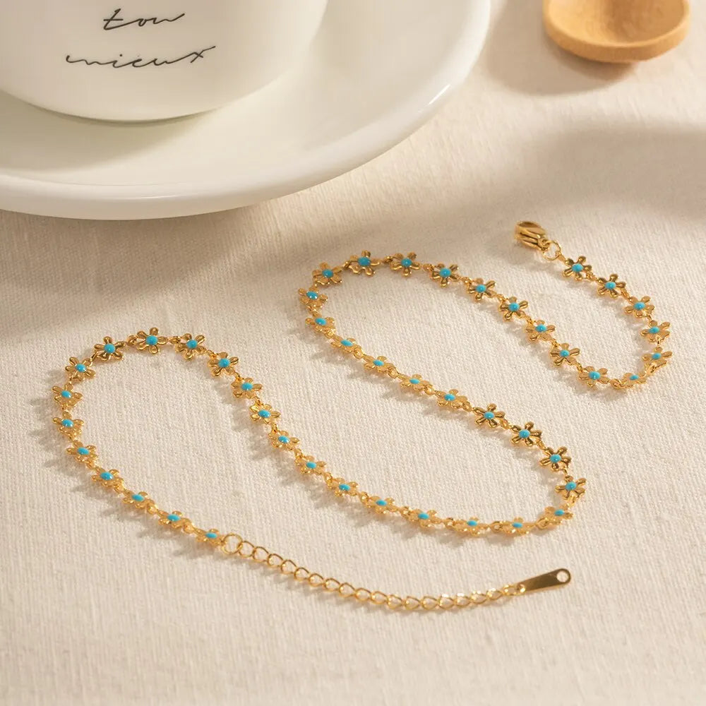 Isla Necklace Chic Drip Oil Chain