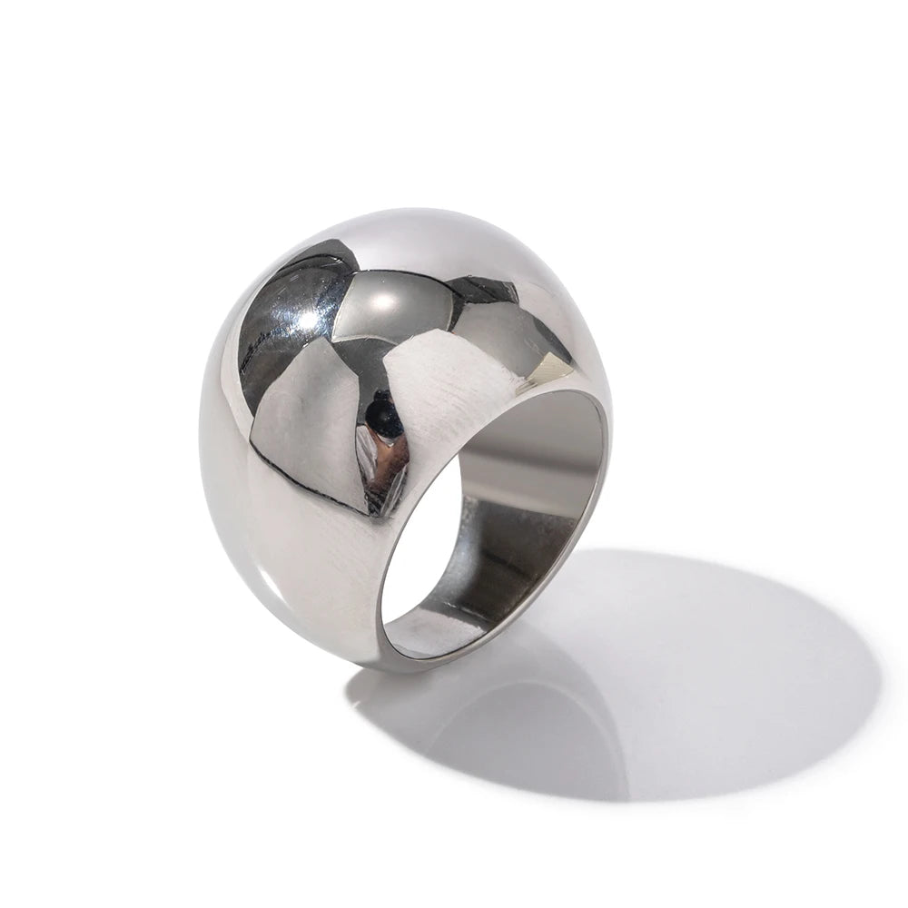 Orbis Ring Chunky Spherical Design