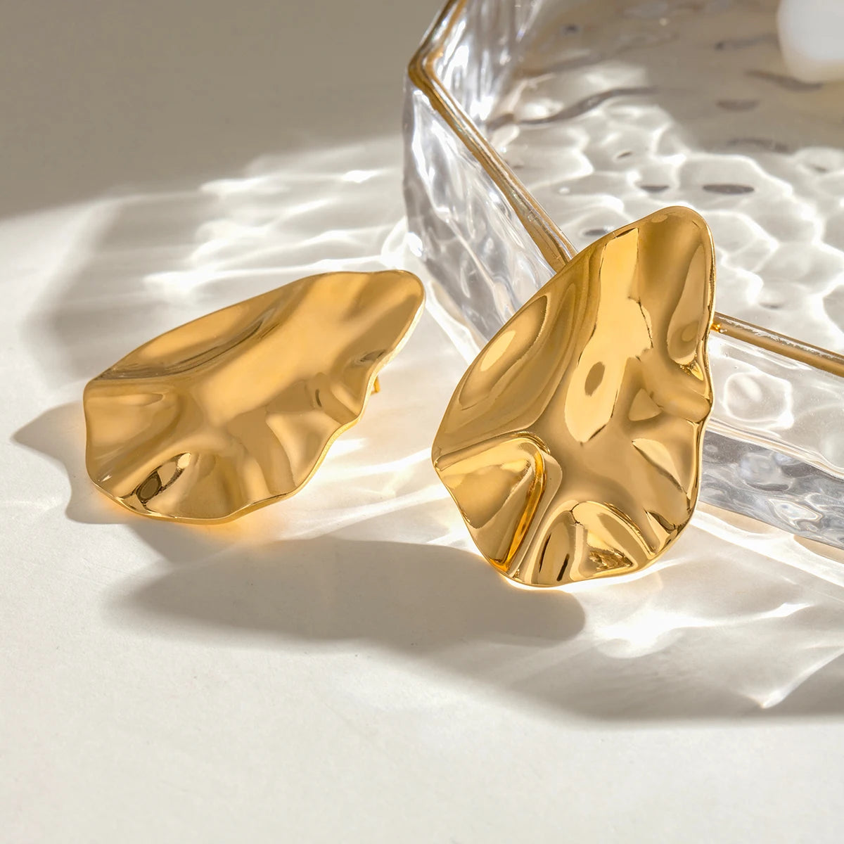 Ondine Earrings Irregular Wave