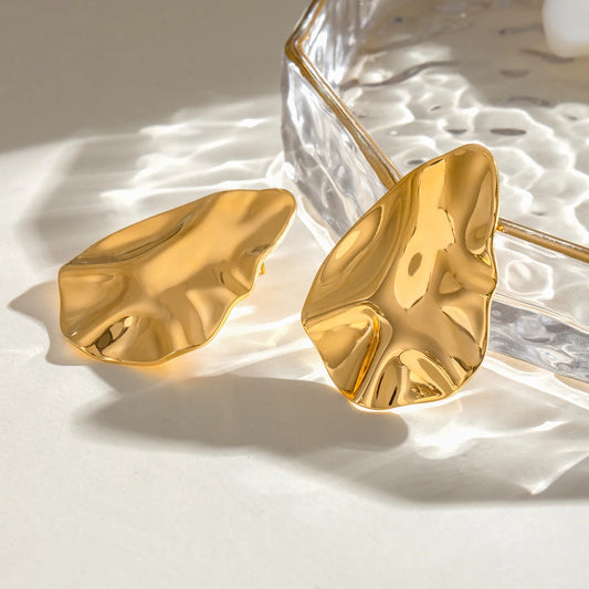 Ondine Earrings Irregular Wave