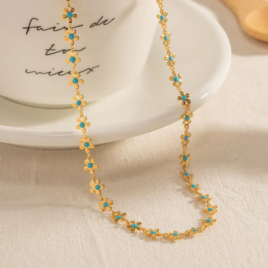 Isla Necklace Chic Drip Oil Chain